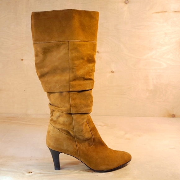 Chico's Shoes - Chico's Tan Tall Women's Suede Boots